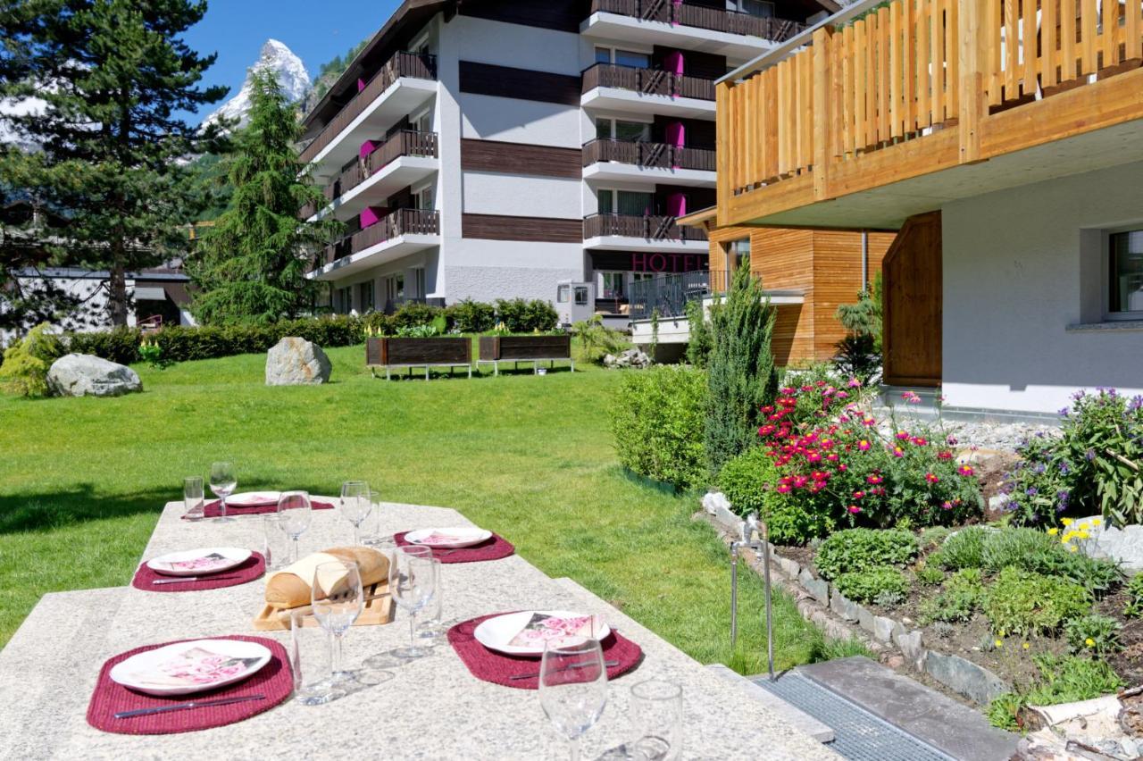 Naco Aparthotel By Arca Spa Zermatt Exteriör bild