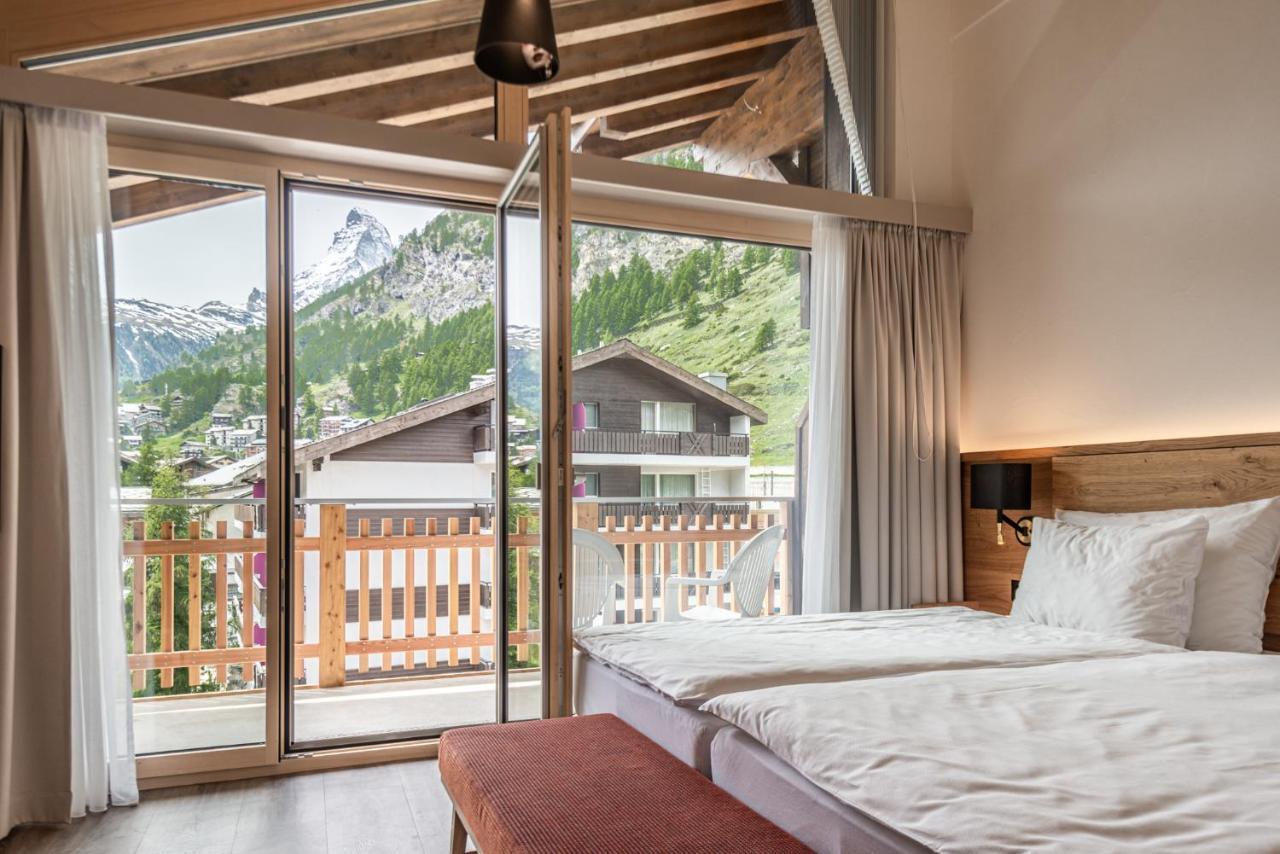 Naco Aparthotel By Arca Spa Zermatt Exteriör bild